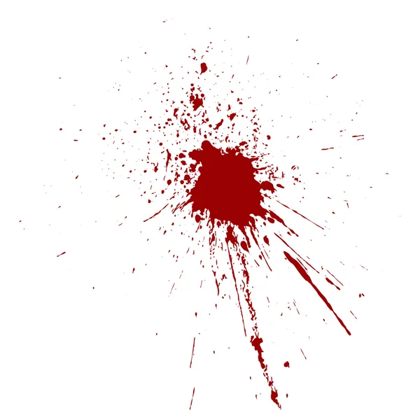 Astratto Vector splatter sfondo di colore rosso. illustrazione vect — Vettoriale Stock