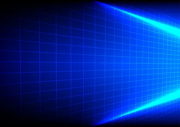 Abstrait bleu clair avec vecteur de fond de grille. illustration — Image vectorielle