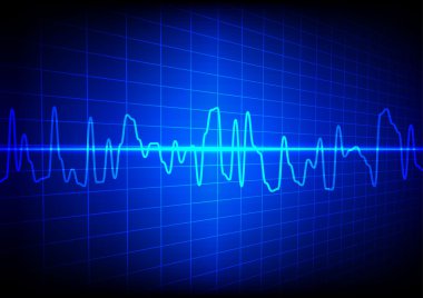 kılavuz arka plan illüstrasyon ile dalga tasarlamak vektör