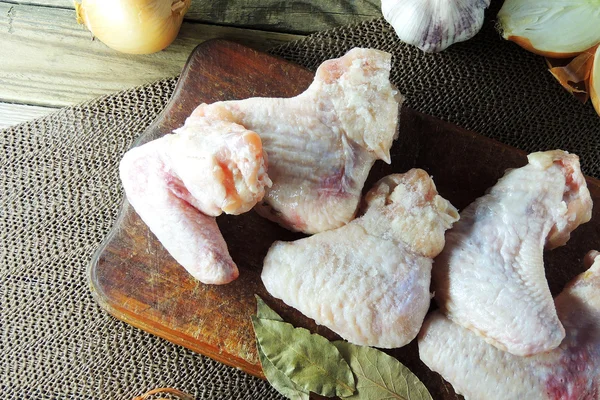 Raw Chicken wings — Stock Photo, Image