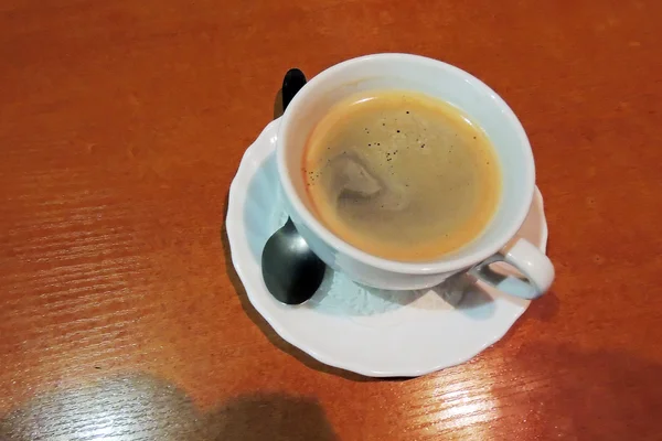 Cappuccino v šálku — Stock fotografie