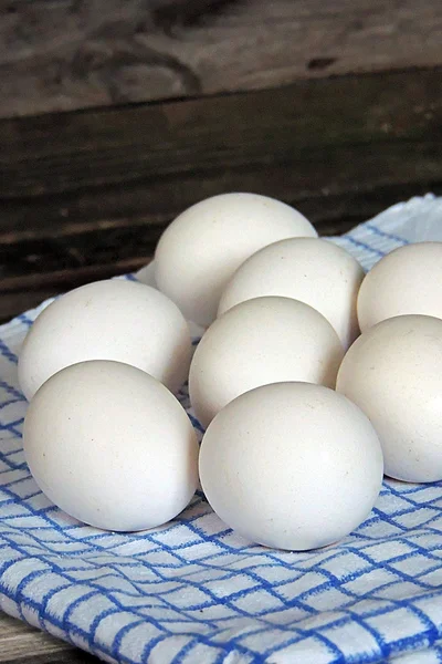 Chicken eggs — Stock Photo, Image