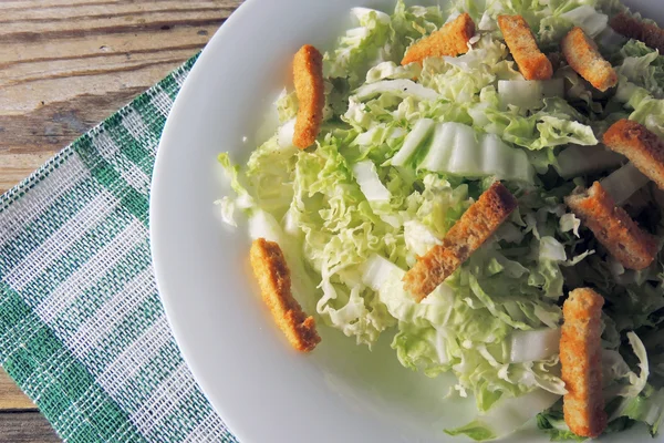 Salad with Peking cabbage — Stock Photo, Image