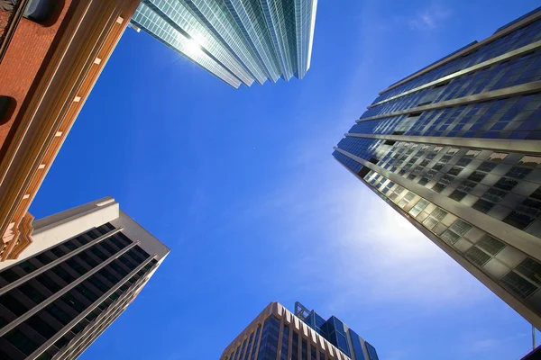 Skyscrapers in perth, western australia — Stock Photo, Image