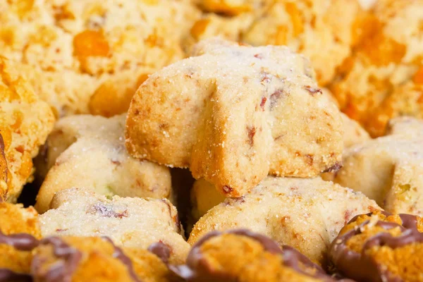 Biscoitos de açúcar de Natal em forma de estrela — Fotografia de Stock