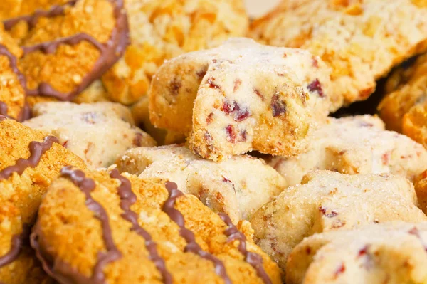 Biscuits au sucre de Noël en forme d'étoile — Photo