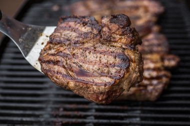 Spatula Barbekü sığır eti biftek ızgara