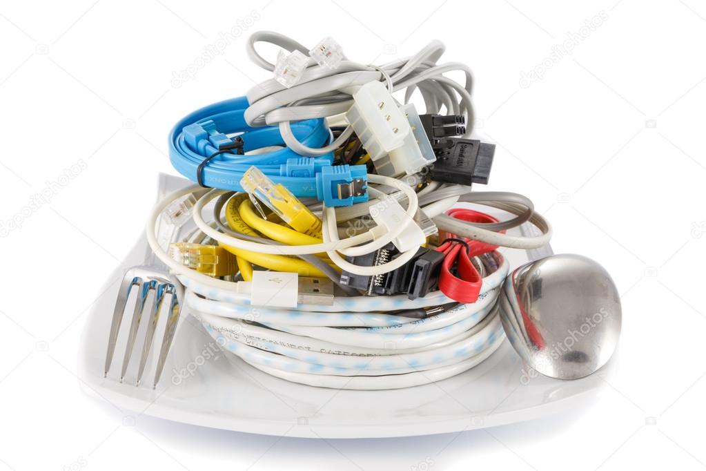 Food cable, save energy concept