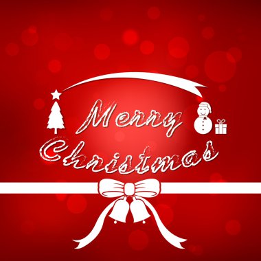 Mutlu yeni yıl neşeli Noel arka plan
