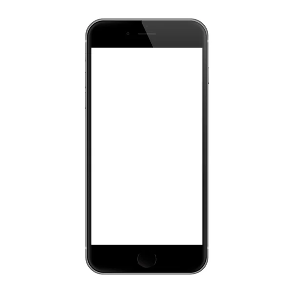 Bangkok, Thailandia - 7 dicembre 2015: Realistic iphone 6 blank screen vector design, iphone 6 sviluppato da Apple Inc. . — Vettoriale Stock