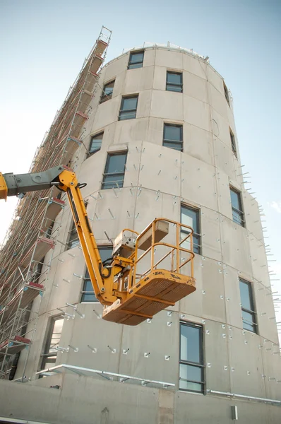 在建筑工地上的建筑 — 图库照片