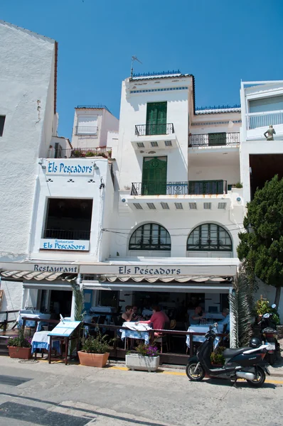 Els Pescadors restaurant in Cadaques — Stock Photo, Image