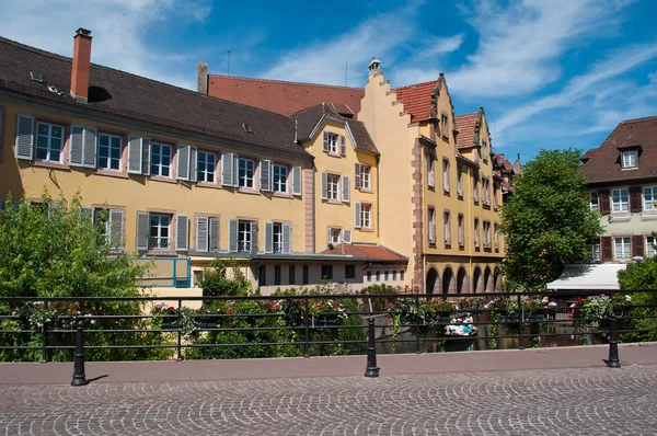 Vieuw of Colmar  in littke Venice quarter — Stock Photo, Image