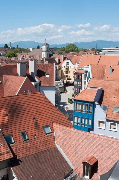 Panorama von mulhouse - elsass - frankreich — Stockfoto