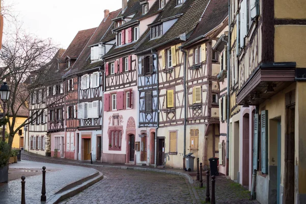 Einzelhandel Typischer Architektur Colmar Frankreich — Stockfoto