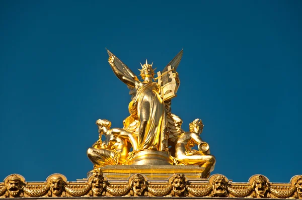 Garnier opera Paris - Fransa — Stok fotoğraf