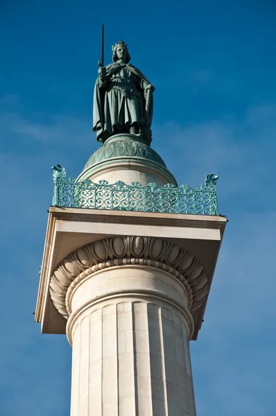 Column place of the Nation in Paris — Stock Photo, Image