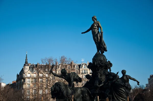 Sculpture triumph of the republic — Stock Photo, Image