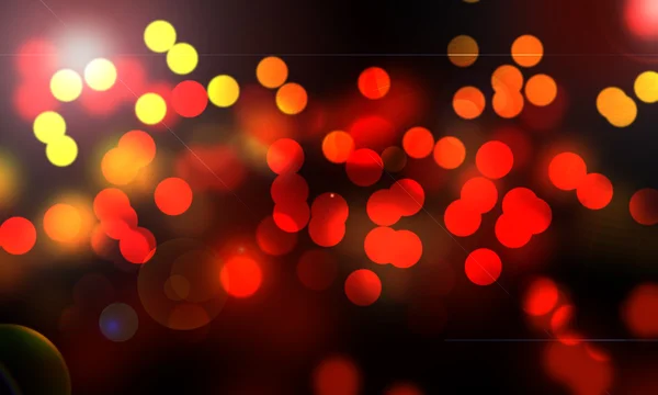 Iluminación nocturna bokeh — Foto de Stock