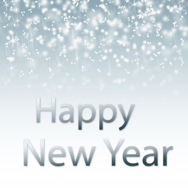 soyut kış kartı mutlu yeni yıl 2015