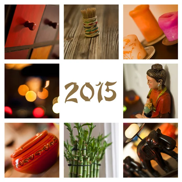 Zen collage 2015 — Stock Photo, Image