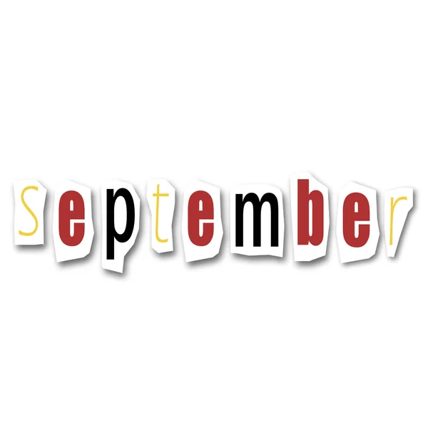 September — Stock Photo, Image