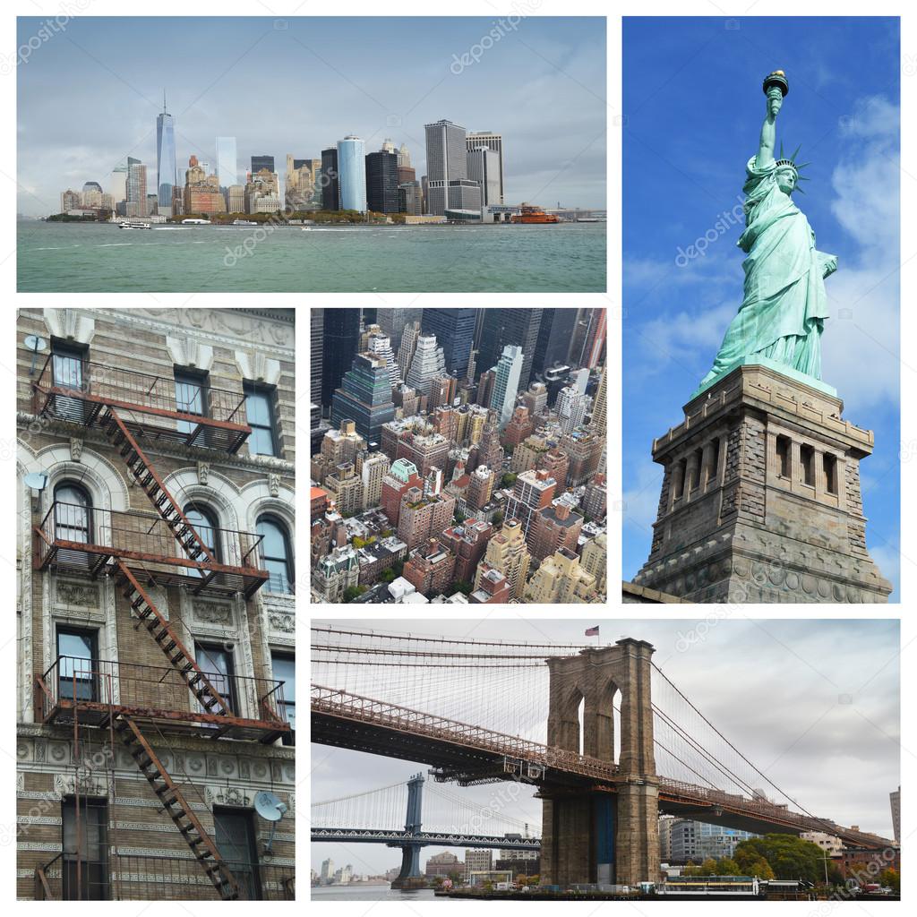 New York collage