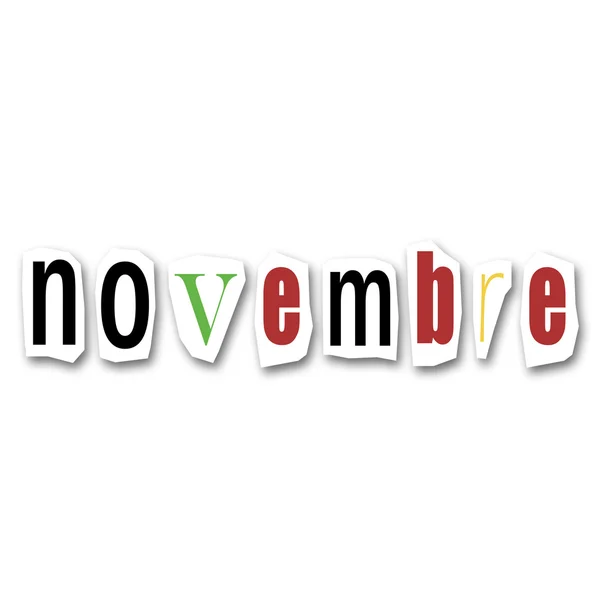 Novembre — Foto Stock