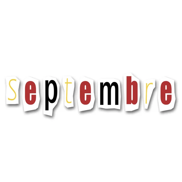 September — Stock Photo, Image