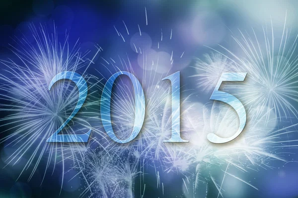 soyut havai fişek kartı mutlu yeni yıl