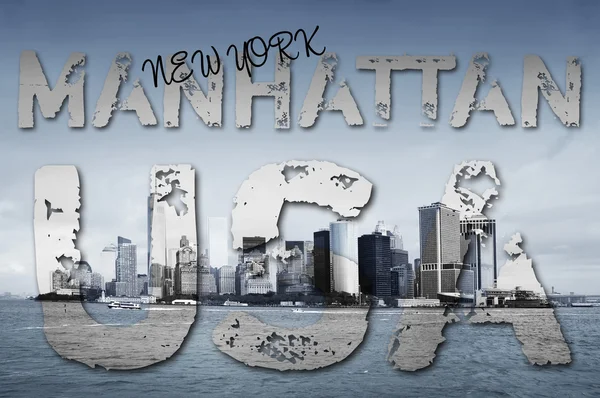 Manhattan - new york - USA — Stockfoto