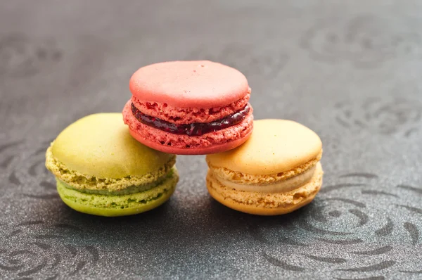 Assortment of french macarons — Stock Photo, Image
