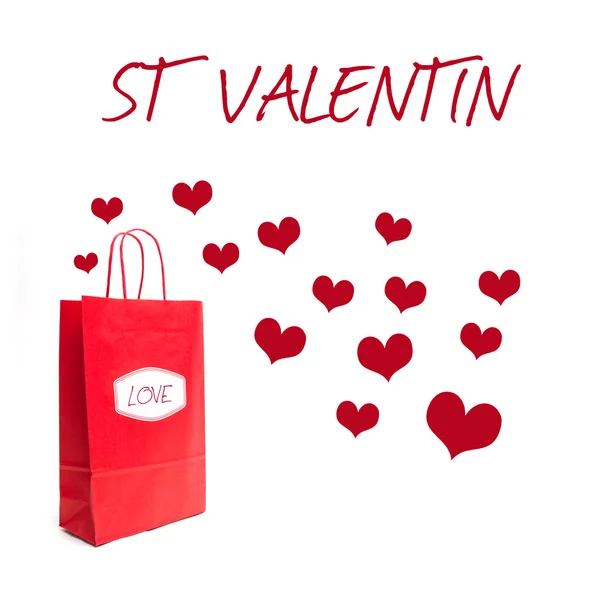 Concepto de regalo de San Valentín — Foto de Stock