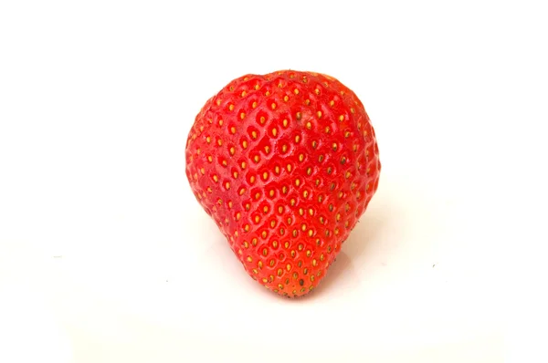 Fraise sur fond blanc — Photo