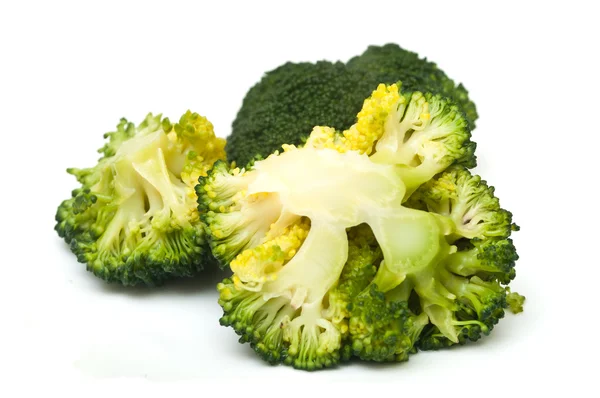 Broccoli cotti freschi primo piano — Foto Stock