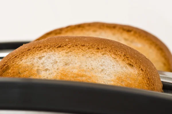 Toaster mit Brotscheiben — Stockfoto