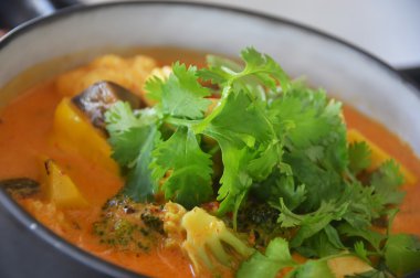curry thaï - végetarian  food