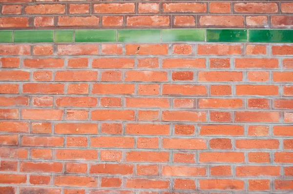 レンガ壁の背景のクローズ アップ — ストック写真