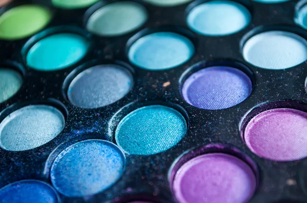 Makeup pencil closeup on wooden background — Stock Photo, Image