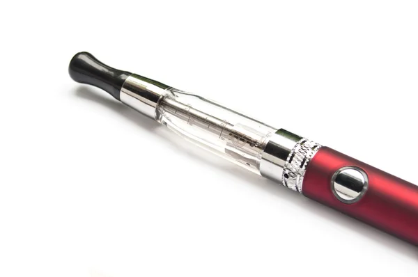 E-cigarette closeup on white background — Stock Photo, Image