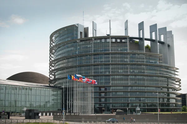 스트라스부르-프랑스-23 5 월 2015-유럽 의회 — 스톡 사진