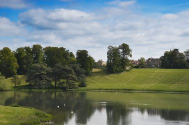 Churchill castle park Blenheim oxfordshire bölgesinde - Galler