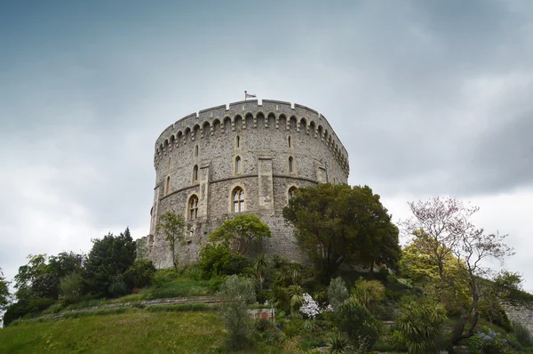 Windsor Castle and garden — Stock Photo, Image