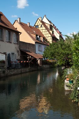 kanalları Colmar - Alsace - Fransa