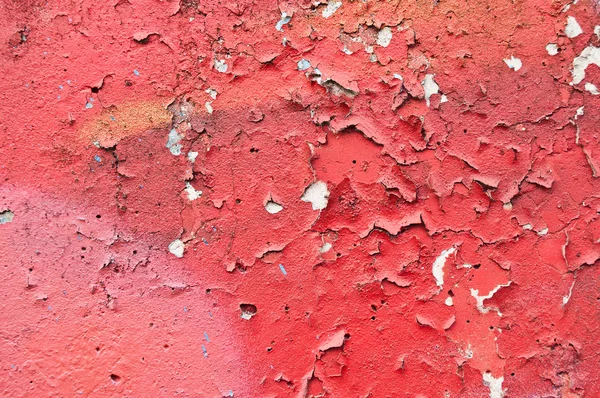 Vieja pared con pelado de pintura — Foto de Stock