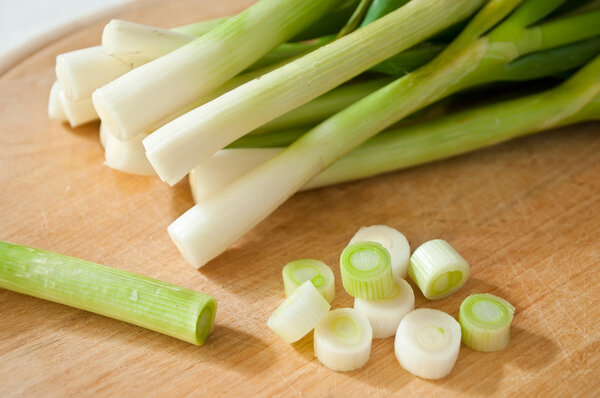 cuted green onions