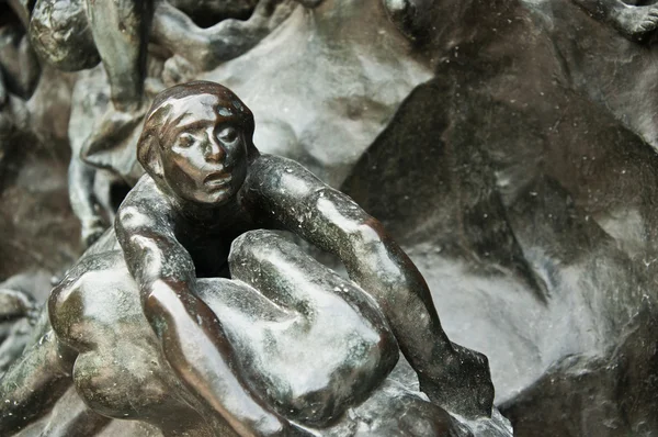 kapı Paris Rodin Müzesi'nde closeup