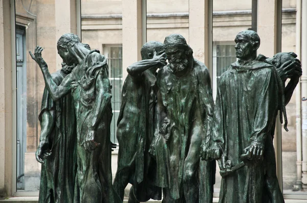 Estatuas en el parque del museo Rodin en París — Foto de Stock