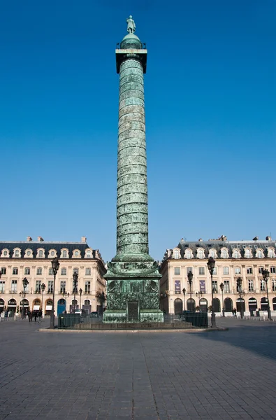 Kolumne am Vendome-Platz in Paris — Stockfoto