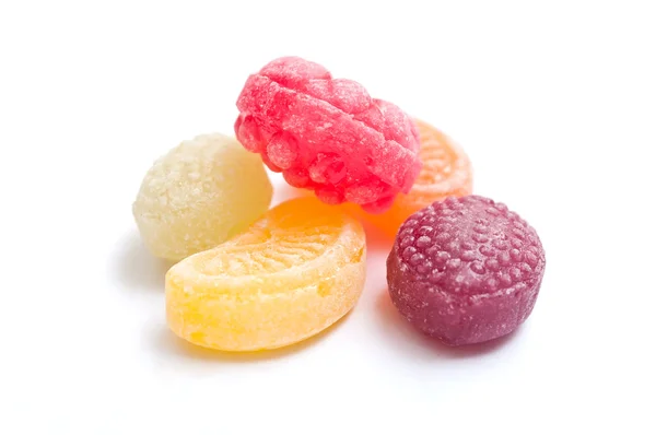 Traditional candy on white background — Stock Photo, Image